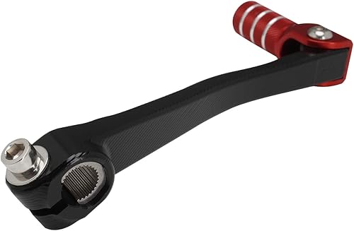 Miniatura 3 de JFG RACING Palanca de cambios plegable para motocicleta + Estriberas para moto de cross CNC Universal para CRF CR XR 50cc - 125cc RM KX KLX TTR PW