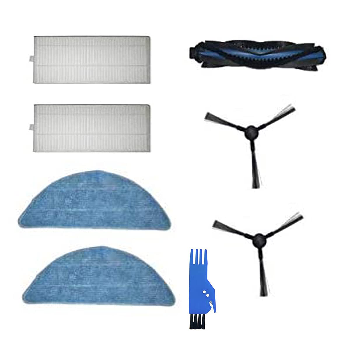 Kit accessoires Honiture Q5 brosse principale filtres HEPA serpillères