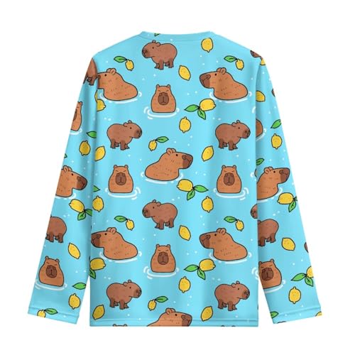 Long Sleeve Shirts for Girls Casual Crewneck T Shirts Comfort Soft Tee Tops3