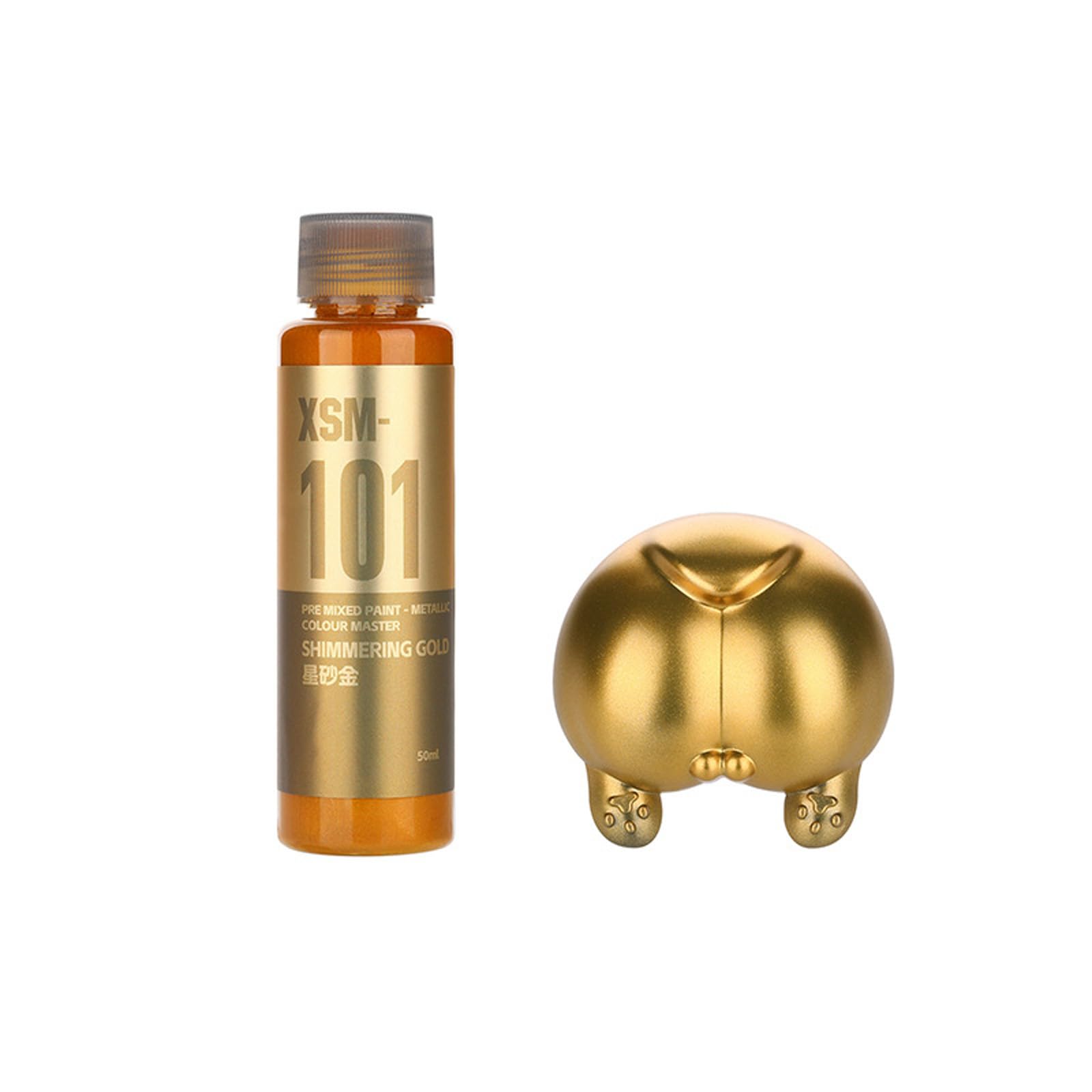 Premium Ready to Use Metallic Pre-Mixed Acrylic Paint Smoothly Finish Ideal for Miniature Models and Hobby Projects Pre Mixed Interest Paint