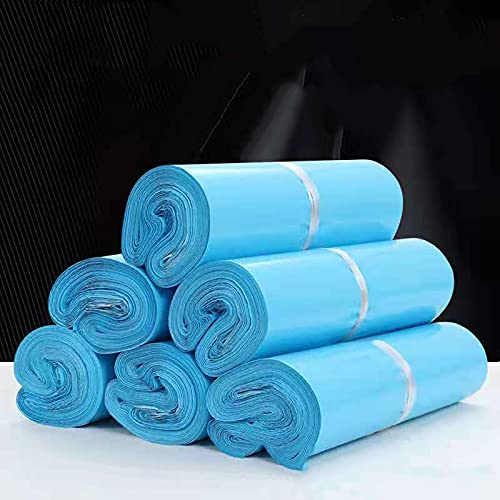 Sac de Courrier 100 Pcs/Lot PE Sac de courrier Bleu vêtements Emballage Sac épaissir étanche Express Sacs Auto-scellant adhésif Sac d'expédition (Color : 35x45cm)