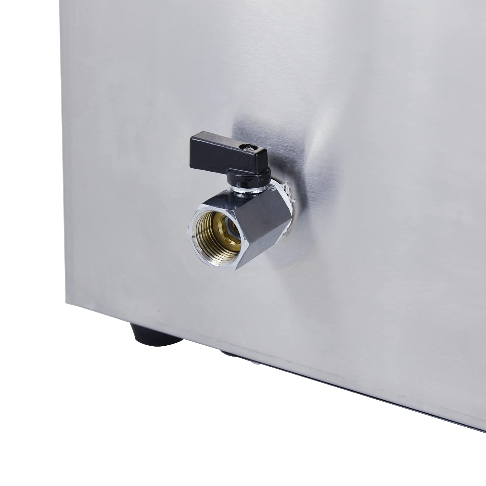 Bain Marie Électrique en Acier Inoxydable 1500W, 3X 1/3 GN Récipients avec Couvercle,Température réglable 30°C - 85 °C, Chauffe-Plats Buffet