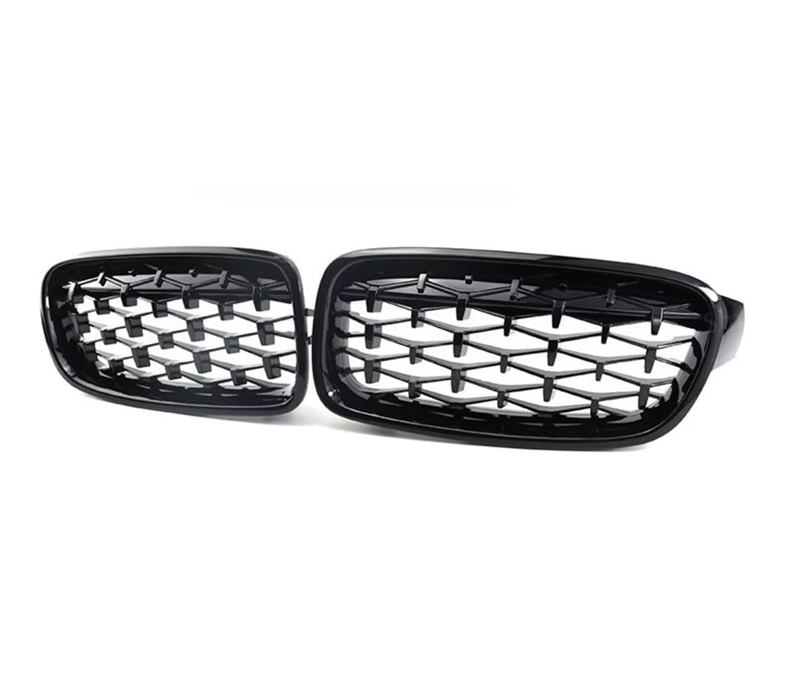 Calandre de course double lattes noire pour BMW Série 3 2011-2019 - 5