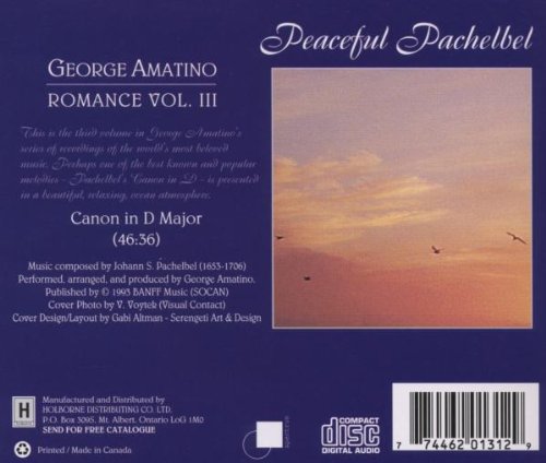 Miniatura 2 de Romance Volume 3 Peaceful Pachelbel