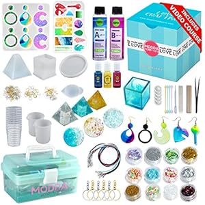 Modda Epoxidharz-Schmuckherstellungs-Set Deluxe