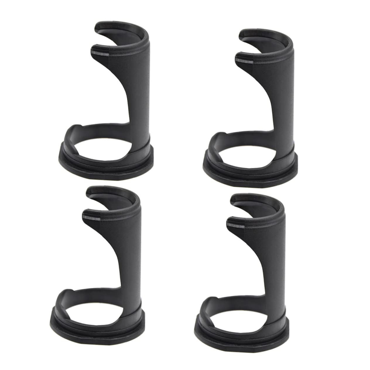 HAPINARY Pp Material Shaving Brush Stand Bowl 4pcs Multiple Brush Rack for Home Decoration