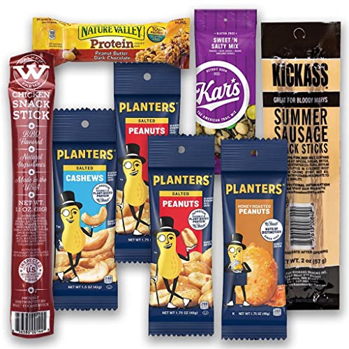 High Protein Snacks for Adults and Kids - 8 Piece