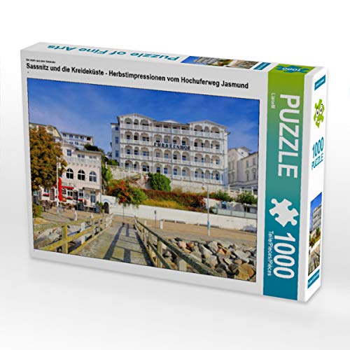 Preisvergleich Produktbild CALVENDO Puzzle Sassnitz und die Kreideküste - Herbstimpressionen vom Hochuferweg Jasmund 1000 Teile Lege-Größe 64 x 48 cm Foto-Puzzle Bild von Thomas Polske