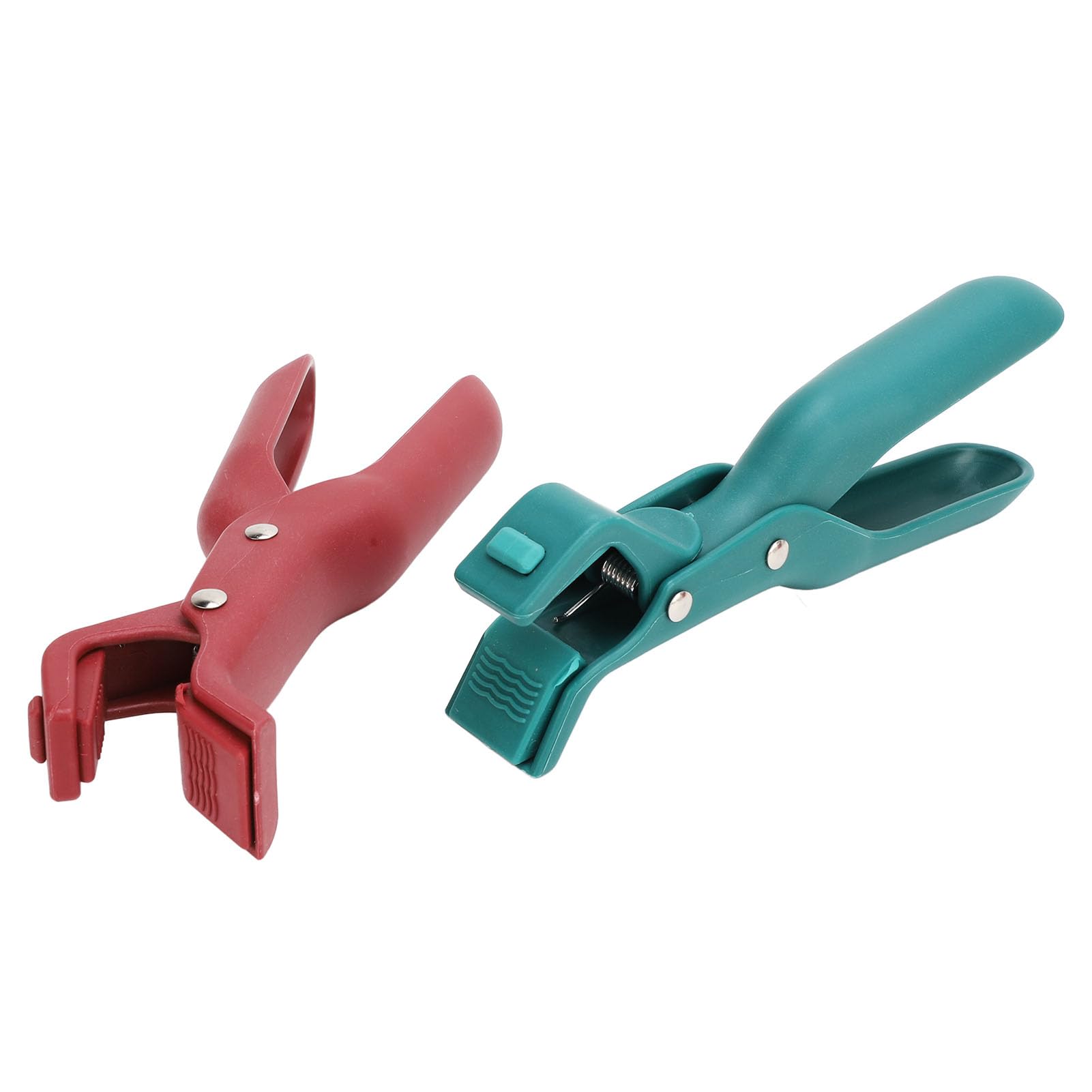 Muiltvoe 2PCS Anti Scalding Dish Plate Gripper Clips, Secure Hold for Hot Bowls Pots Oven Fryer, with Anti Slip Ergonomic Handle, for Kitchen Cooking Safety