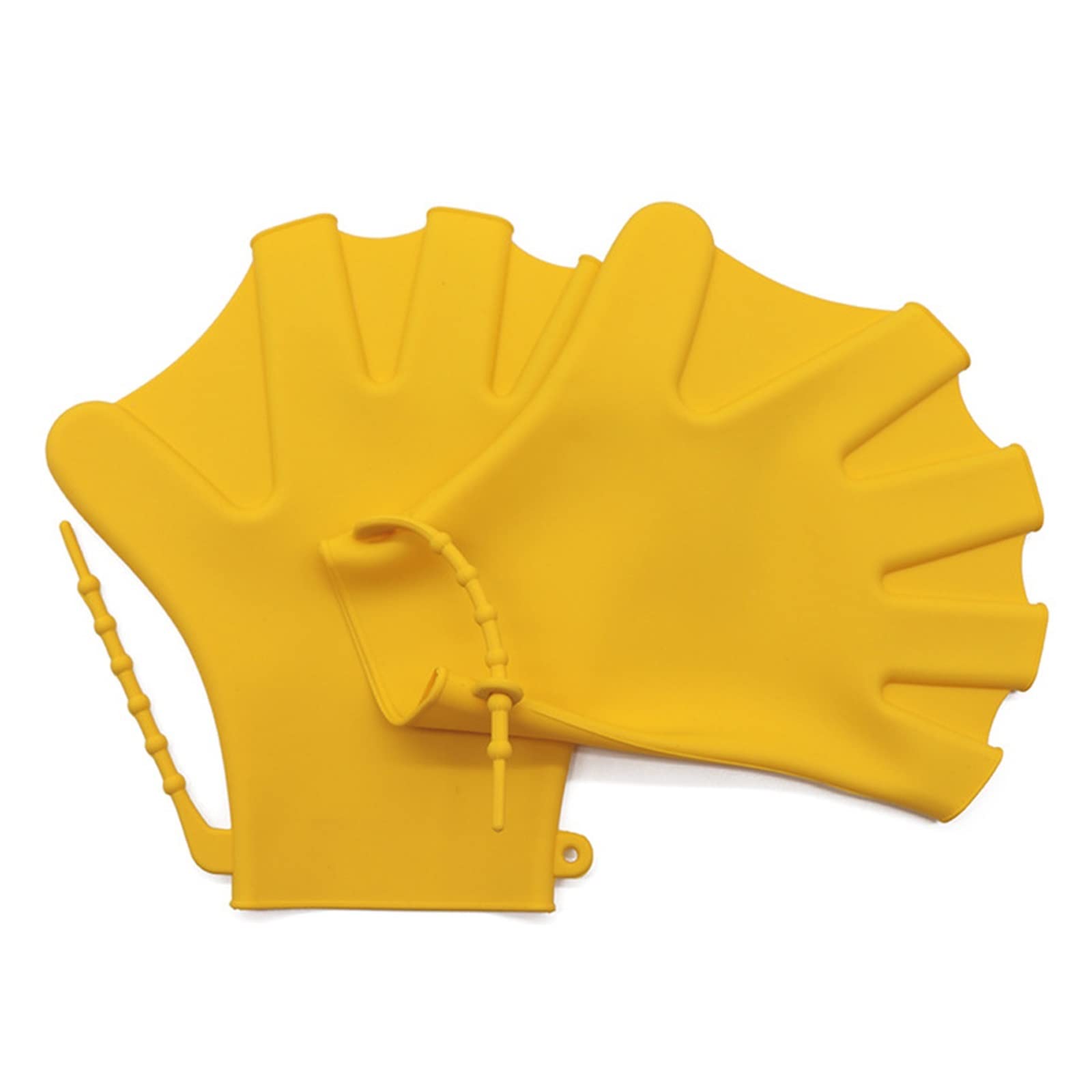 Guanti Palmati Da Nuoto Aqua - Per Allenamento Di Resistenza In Acqua - Taglie S-L - Foto 2