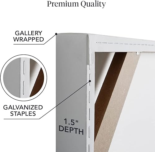 Miniatura 7 de Fine Art Canvas Decoración de pared de lienzo salvaje y gratis por Artist Studio Arts para sala de estar, dormitorio, baño, cocina, oficina, bar,