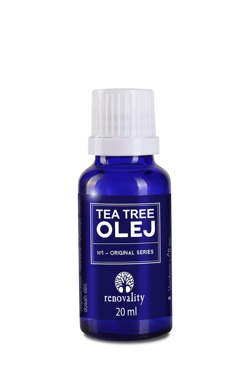 TeaTree 20 ml with Dropper Renovality Made in Czech Republic