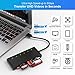 USB3.0 Multi SD Card Reader, SD/TF/Micro SD/CF/MS/XD 7-in-1 5Gbps High Speed Memory Card Reader for SDXC SDHC TF Micro SD CF MS MMC Card, Sony Memory Stick Pro Duo Adapter Read 5 Cards Simultaneously