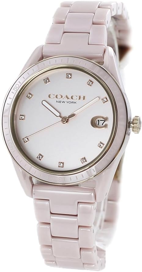 Coach 14503264 Preston Womens Wristwatch, Pink, Uganda Ubuy