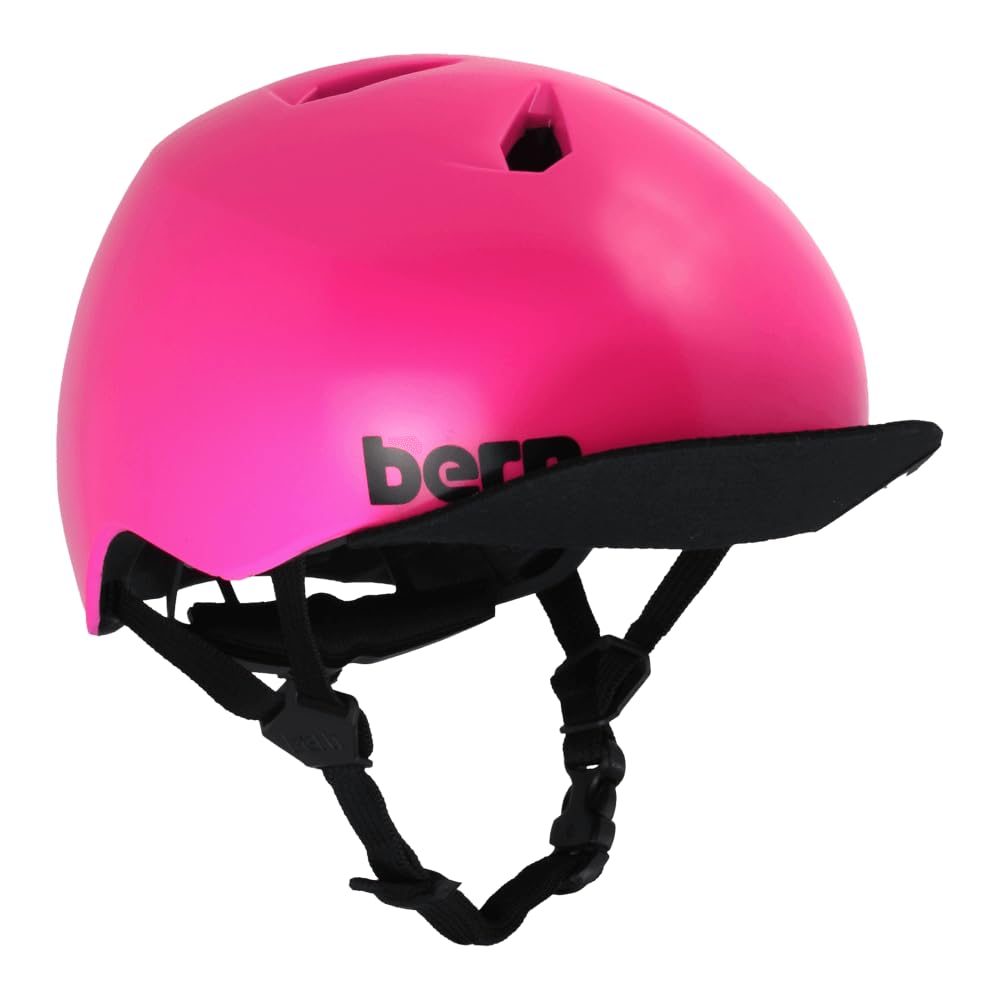 Bern Nina DVRT Casco da bici per bambini con sicurezza di rotazione degli impatti, comfort regolabile, affidabile dai genitori in tutto il mondo, certificato EN1078