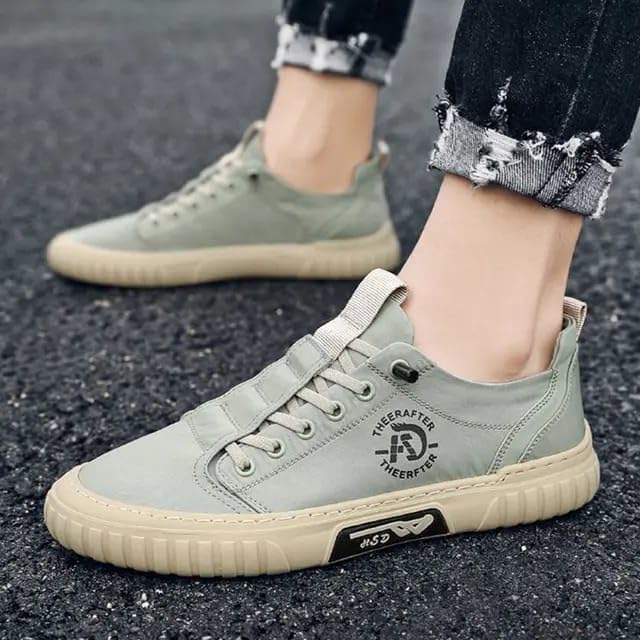 Image of Men's Casual Athletic Sneakers, Lace-up Design with Rubber Sole, Comfortable & Lightweight,Air Mesh Casual Shoes for Men,Soft Cushion Insole Casual Sneakers for Men (Multicolour)