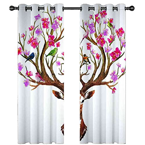 Rideaux occultants 100% polyester isolé thermique phonique 3D - 5