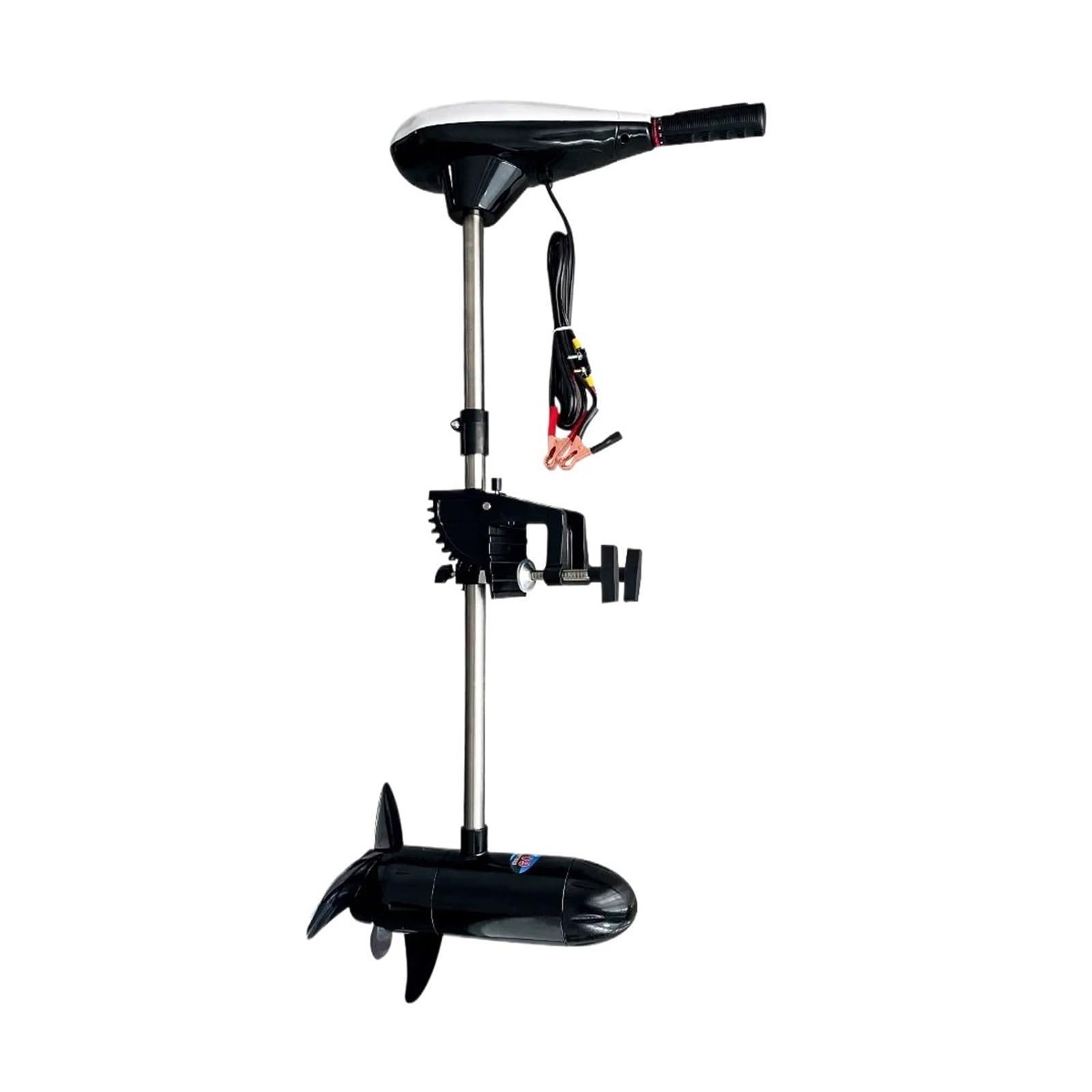 Motor De Pesca Con Curricán Eléctrico 60 Libras, Fueraborda Cepillado Montado En Espejo Popa Agua Salada DC 12V 50A For Kayaks Inflables Eficiente Y Compacto