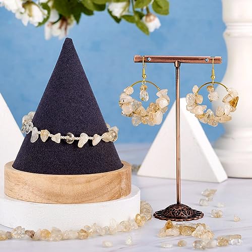 Cheriswelry Citrine Bead Chips Strand 5~8mm Tumbled Gems Healing Chakra Crystals 34 Inches for Jewellery Necklace Bracelet Earring Making - Image 2