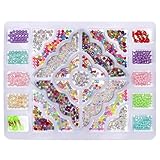 sarcia.eu Perlenset zum Auffädeln, Perlen für Kinderarmbänder