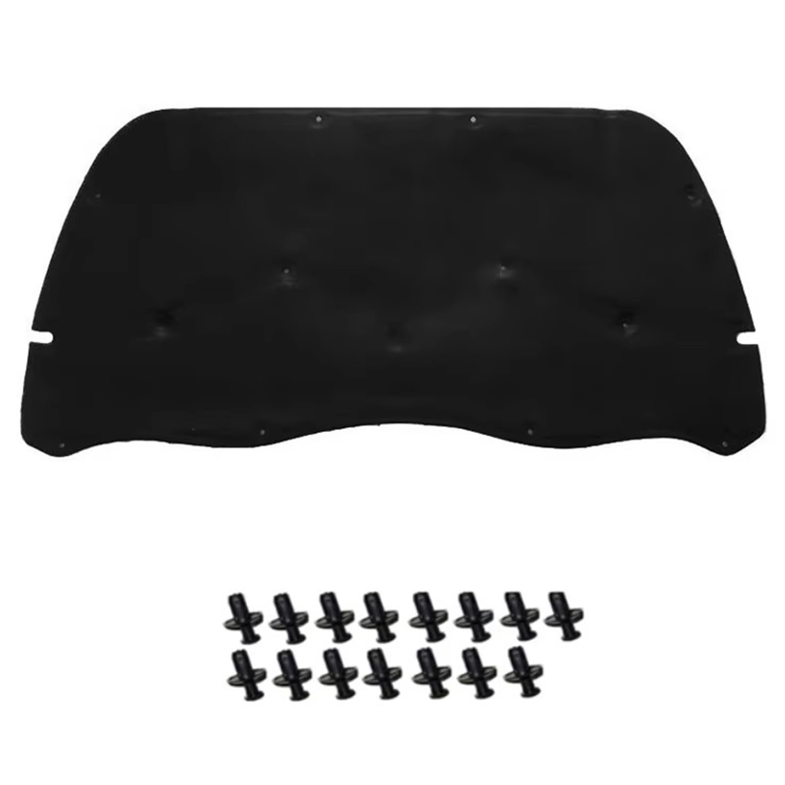 Adcvheg One Color Bonnet Compatible With Toyota For Fj For Cruiser Xj10 2006-2022 Car Hood Thermal Lining Engine Soundproof Cotton Insulation Mat