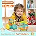 Toddler Toys for 1 Year Old Boy, Press to Go Car Toys for Toddlers 1-3, Learning Baby toy 6-9-12-18 Months Infant Push Go Play Vehicle Set, Baby Girls Boys Christmas First Birthday Gifts for Ages 1-2