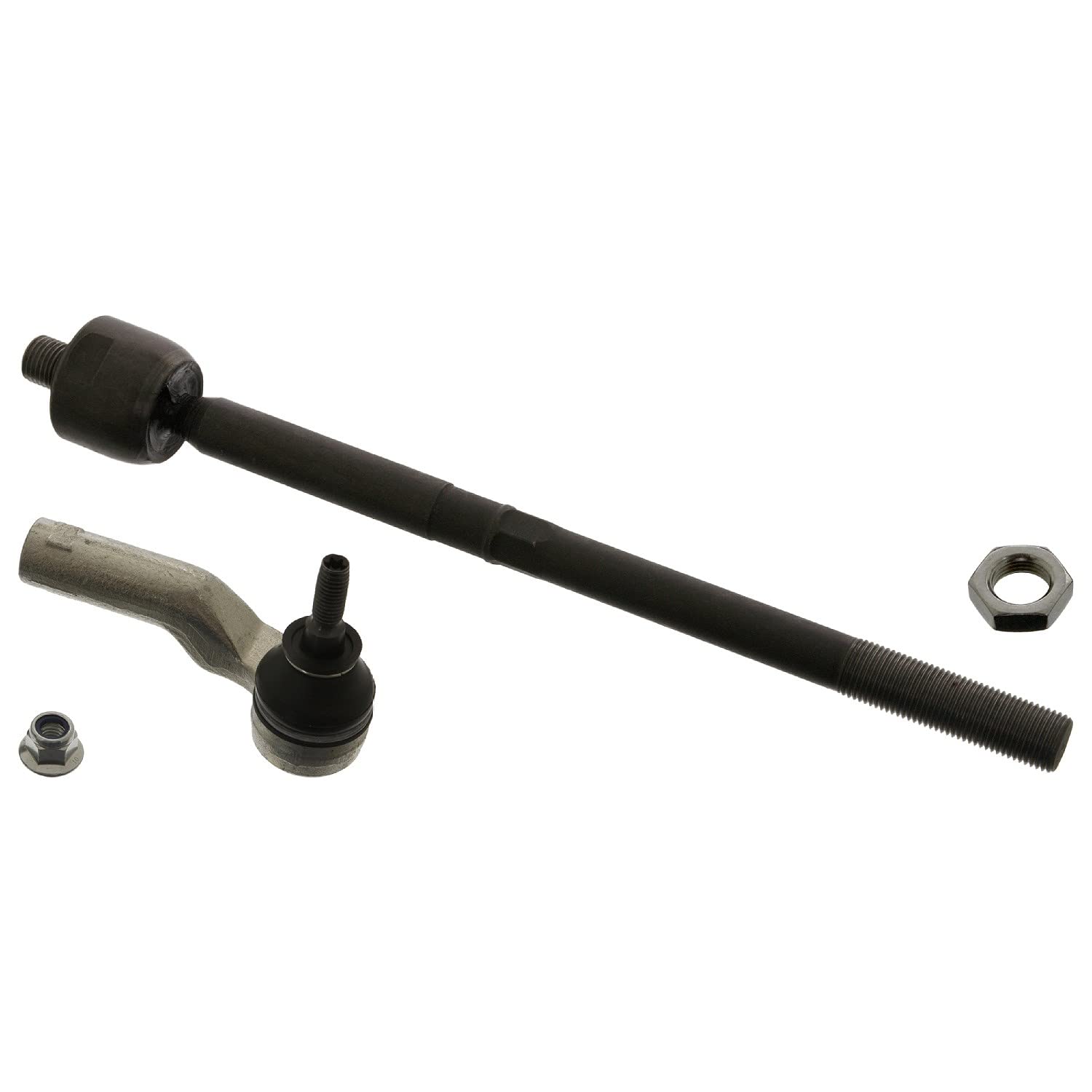 febi bilstein 43526 drążek dystansowy z końcówką, nakrętką i nakrętką zabezpieczającą, 1 sztuka