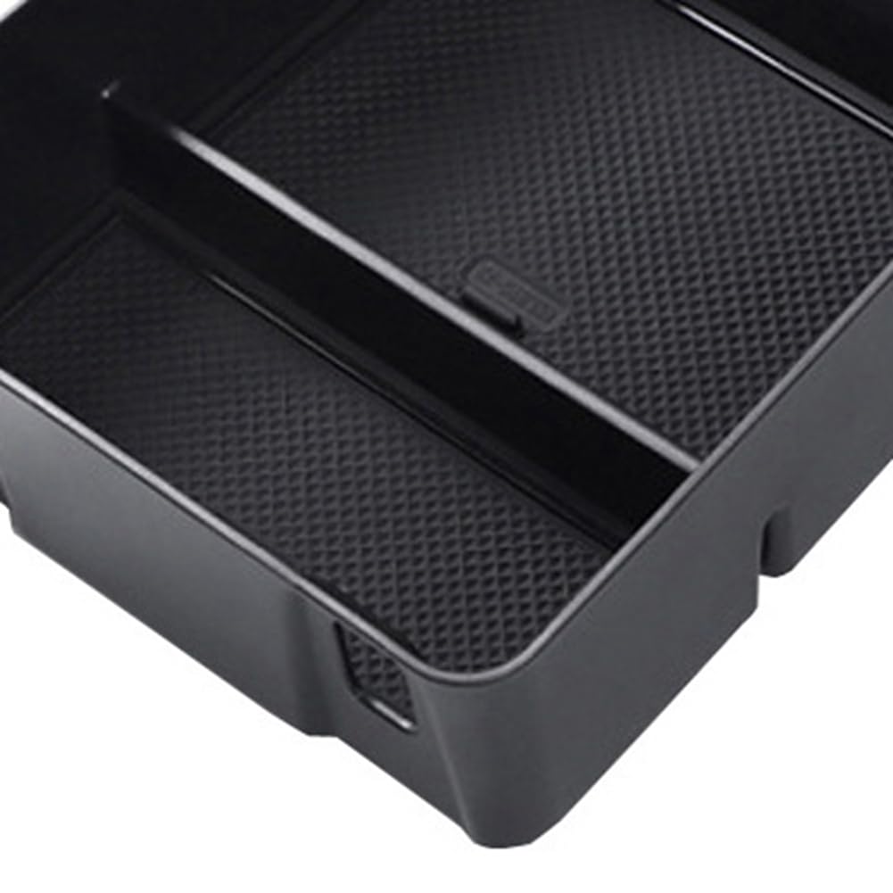 SHAOHAO Compatibile con VW Tiguan MK2 2015-2023 contenitore portaoggetti per console centrale vano da Bracciolo portaoggetti Accessori Interni accessori Tiguan 2 nero
