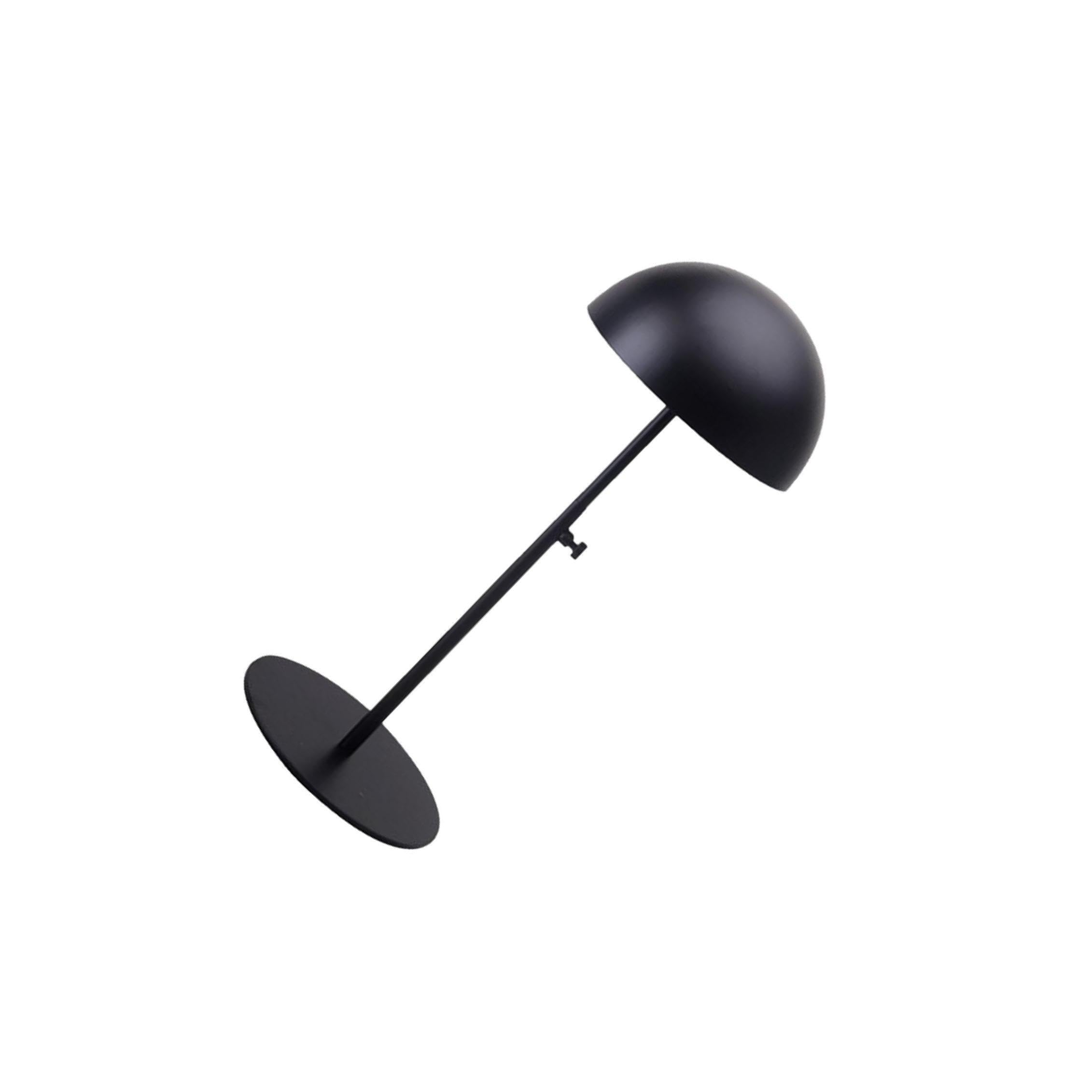 Pixzcsa Light Metal Hat Display Rack With Adjustable Height Robust For Sturdy Wig