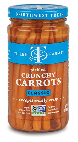 Tillen Farms Veggies, Pickled Crispy Carrots, 3-Count