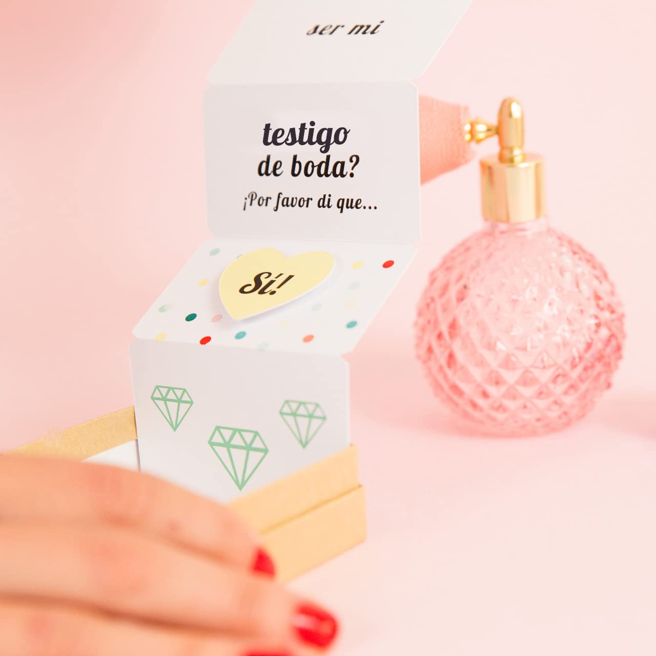 Regalo testigo de boda original Quieres ser mi testigo de boda Regalo testigo boda mujer Petición testigo de boda (TESTIGO DE BODA)