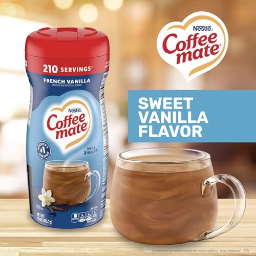 Coffee mate French Vanilla, Hazelnut Powdered Creamer Variety, 15 oz (Pack of 2) - image 6