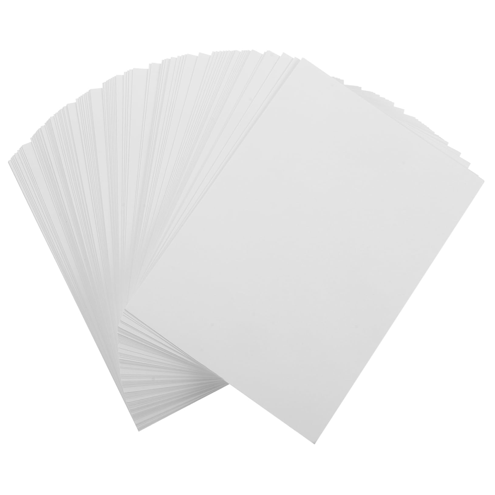 jojofuny 4 Sätze Fotopapier Druckerpapier Glossy Paper Photopapier Photo Paper Durckerpapier Druckpapier Einladung Fotografisch Bilder Broschürenpapier Hochglanzpapier Weiß 100 Blätter * 4