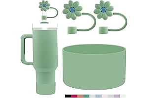 Value 4-Pack Silicone Boots for Stanley & IceFlow Tumblers: 40oz Traveler & 30oz Straw Tumblers
