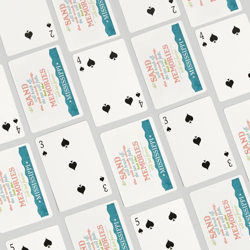 Juego de Cartas Lantern Press Mississippi Poker Size miniatura 4
