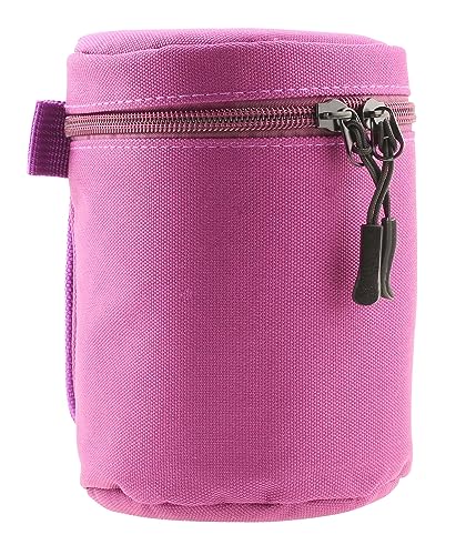 Navitech Purple Water Resistant Camera Lens Protective Case Pouch - Compatible With VILTROX AF 16mm F1.8 FE Lens