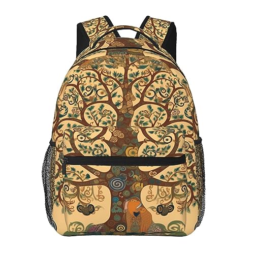 Sac à dos en toile légère BONDIJ avec cœurs mignons pour la Saint Valentin