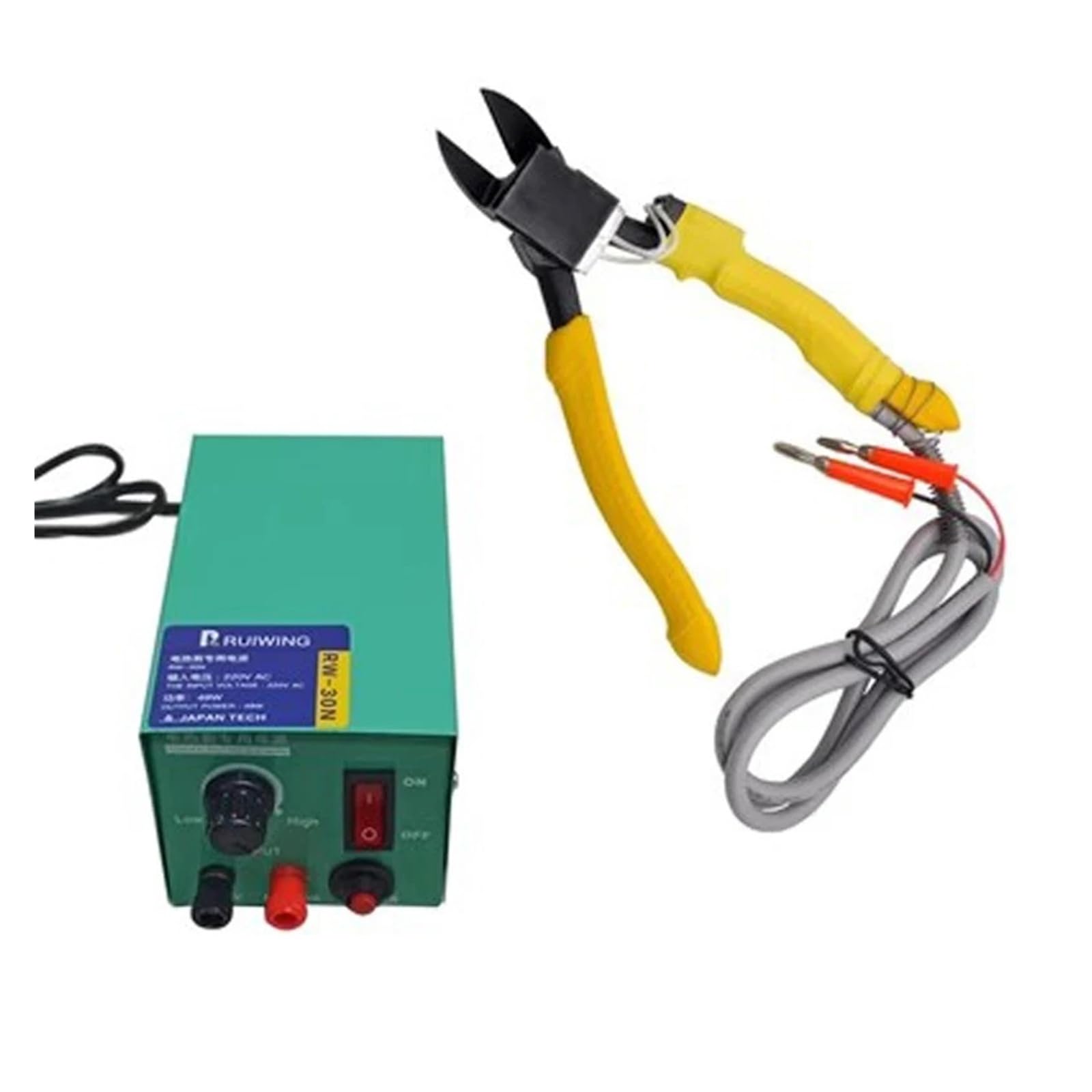 24V RW-200 Elektryczne nożyczki grzewcze Szczypce Obcinak boczny boczne tnące Do użytku DIY