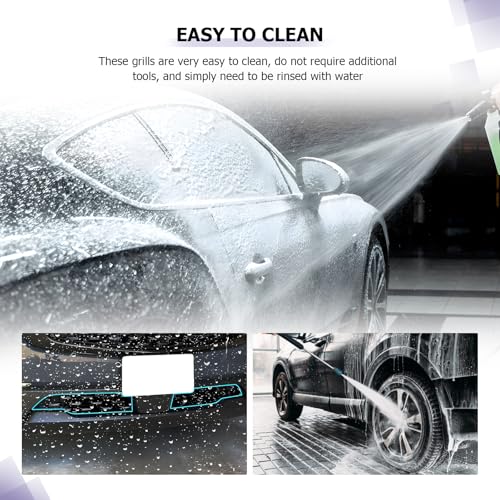 Image of LUWU Front Grill Mesh Compatible With 2023 2024 2025 2026 Mazda CX-50 Front Mesh Grill Inserts Trims Front Mesh Grille Cover Guard for 2026 2025 Mazda CX50 Car Exterior Accessories ABS Material, 2PCS
