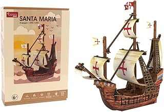 Comprar EXPLORA - Barco Santa Maria - Puzzles 3D - 540031-93 Piezas - Nivel 4 - Sin Pegamento Ni Tijeras - Educativo - Juego de Construcción - Regalo para Niños - Maqueta - A Partir de 6 años