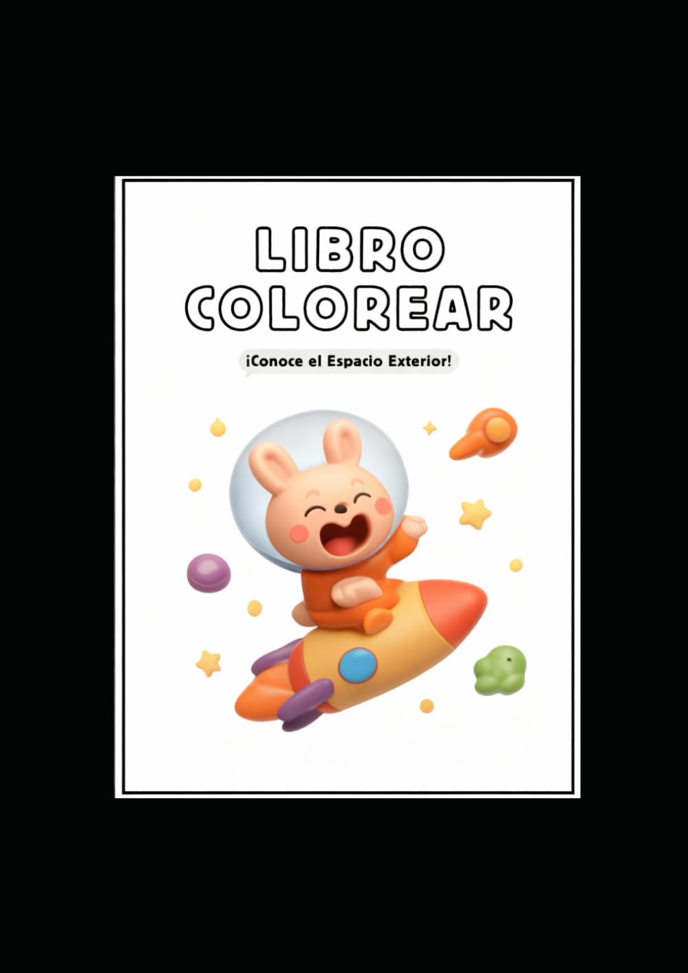 Conoce el espacio: Libro para colorear (Colorea Kawaii)
