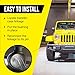 Mission Automotive 2-Pack Jeep Transfer Case Cable Bushing for Wrangler JK 2007-2018 – Repair Linkage, Replacement 68064273ab Bushing, Easy Install