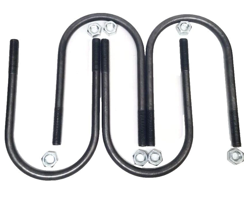 Generic 1177KITX4 10k GD Trailer Axle U-Bolts 5/8"" x 5"" x 8-7/8"" U Bolt with Nuts One Axle 11-77-KITX4