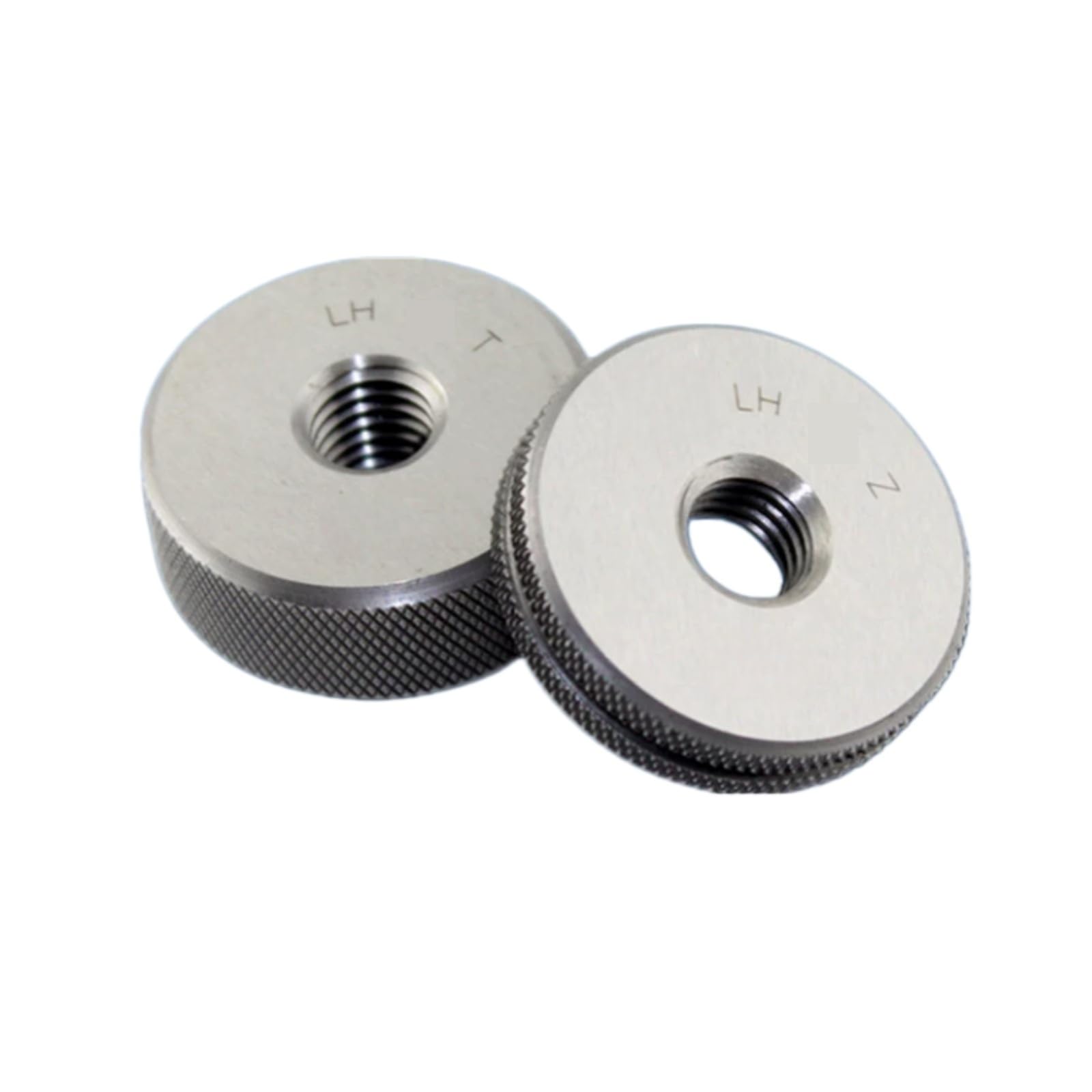 HKEJSJWA 2pcs/set 6h Left Hand Thread Ring Gauge, M6X1 6h, M6X0.75 6h, M6X0.5 6h, M7X1 6h, M7X0.75 6h, M7X0.5 6h LH Measure Tool(M7*0.75 6h)