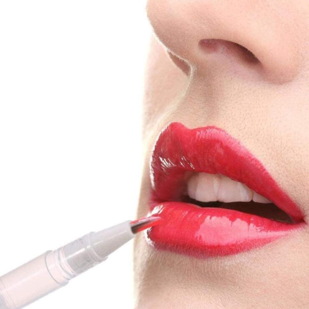5 Bolígrafos 3ml Bolígrafos Vacíos De Aceite De Uñas Con Punta De Pincel,Lápiz Giratorio De Tubo De Brillo De Labios,Se Utilizar Para Rellenar Brillo De Labios, Esmalte De Uñas Etc