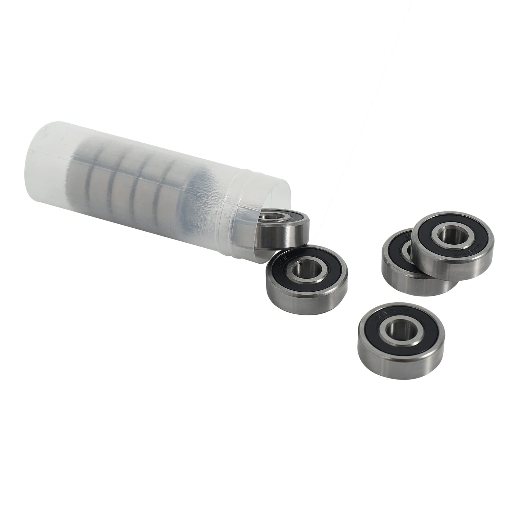100 Pezzi 628RS 8mmx24mmx8mm Cuscinetto A Sfere A Profonda Miniaturizzato A Tenuta Stagna