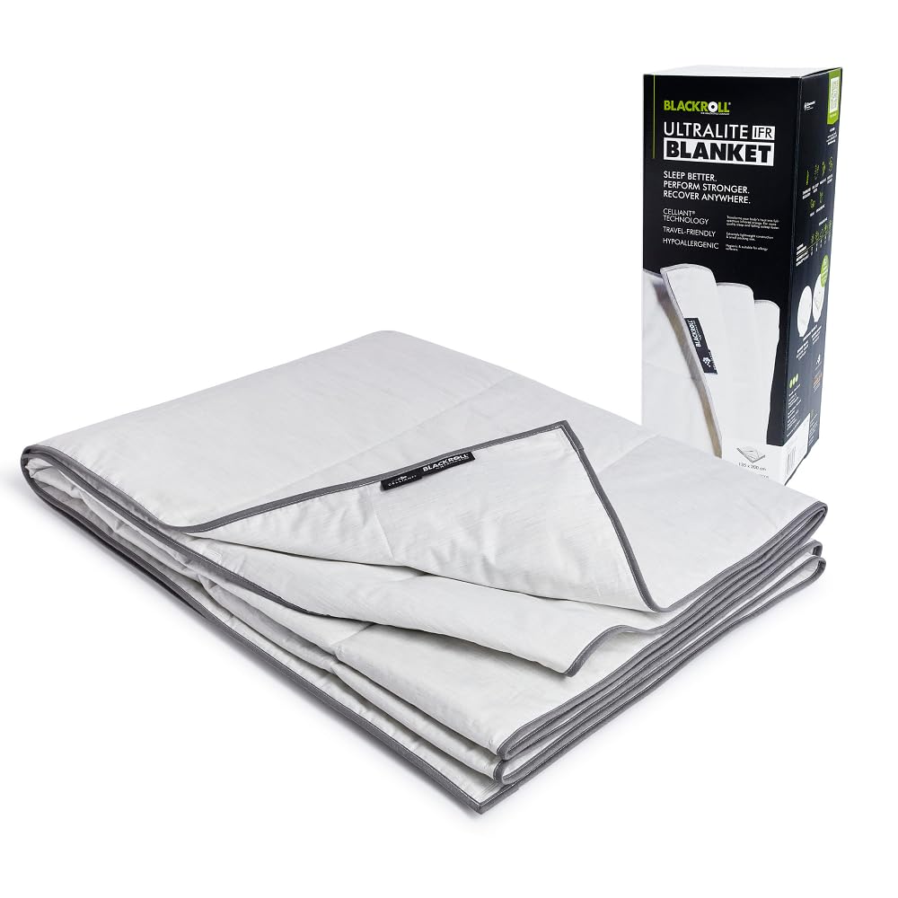 Blackroll - Ultralite Recovery Blanket Soft Breathable Lightweight Compact Sleeping Quilt for Outdoors Hiking Camping and Bug Out