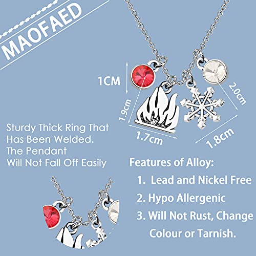 MAOFAED Anime Manga Series Gift Anime Necklace for Women, Manga Lover Gifts2