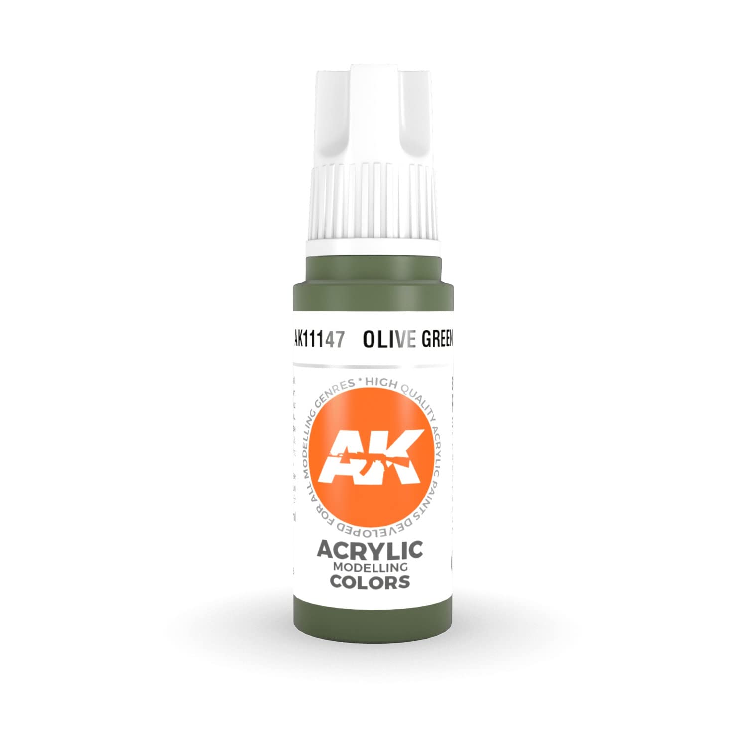 Ak Interactive Green Ak11147 Olive 17Ml