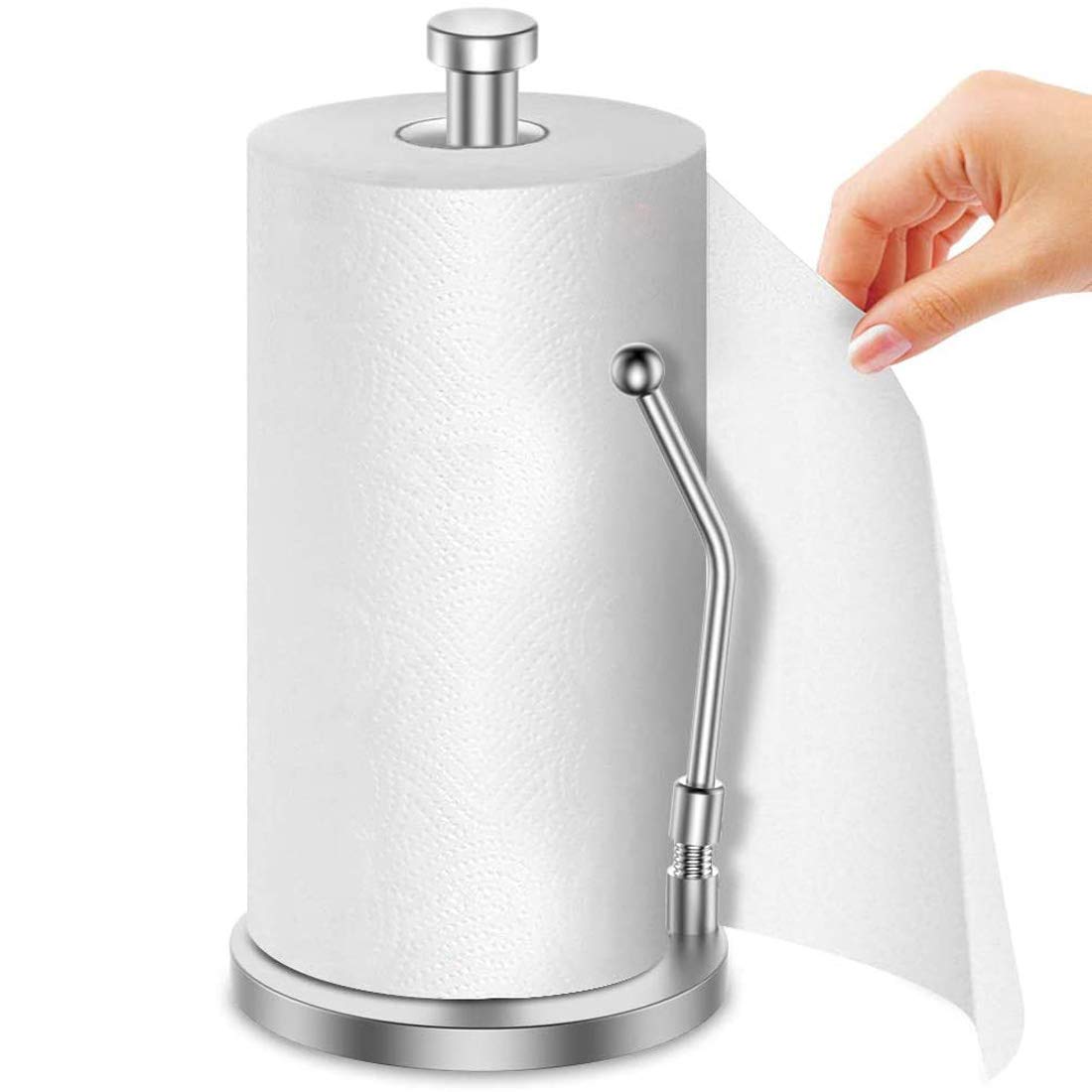 Buy KFCHOTT Paper Towel Holder, Food Grade 304 Stainless Steel Standing